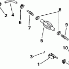 E10EVL4SSS 4-Stroke, Elec. Start, 20 IN shaft, wht Шланг подачи топлива & подсос