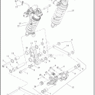 RA1250 1ZDS PAN AMERICA 1250 (2024) SHOCK ABSORBER, REAR