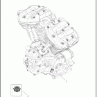 FLFB 1YF9 FAT BOY (2025) ENGINE ASSEMBLY - MILWAUKEE-EIGHT™ 117