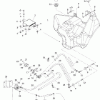 Traxter Max CVT 650 Топливный бак
