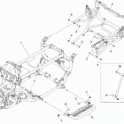 Traxter CVT (500, 650, 650 XT) Рама