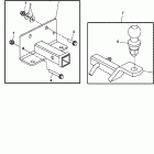 Sarasota 1000 09- optional rear hitch, receiver type