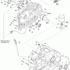 Traxter 5 Speed 05- clutch housing and cover