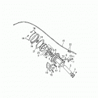 Mini DS 90 4-strokes Rear brake 172a-23
