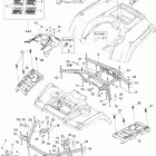 Outlander 330/400 Std 4 X 4 Кузовные детали 2