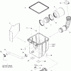 Traxter CVT (500, 650, 650 XT) Воздухозаборник