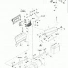 Traxter CVT (500, 650, 650 XT) Electrical harness, front section