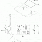 Traxter XL Front storage tray