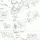 DS 650/DS 650 X Кузовные детали 1