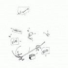 Mini DS 90 4-strokes Tail light, electrical parts 172a-25