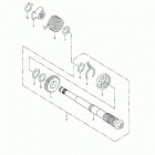 Mini DS 90 4-strokes Kick starter 172a-12
