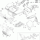 Traxter CVT (500, 650, 650 XT) Кузов 1