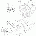 Traxter CVT (500, 650, 650 XT) Топливная система