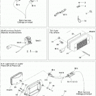 Traxter CVT (500, 650, 650 XT) Электрические принадлежности