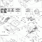 Traxter Max CVT 650 Кузовные детали передний вид