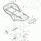 Traxter CVT (500, 650, 650 XT) Сидение