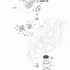 Traxter CVT (500, 650, 650 XT) 01- engine lubrification
