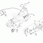650 TBX Гидравлический тормозной механизм