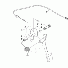 Prowler 650 XT Accelerator assembly