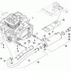366 4Х4 Двигатель и глушитель