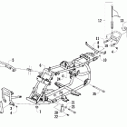 DVX 90 Frame and related parts assembly