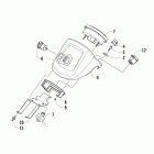 700 Mud Pro (VIN 4UF09ATV79T218699 and Up) Панель приборов
