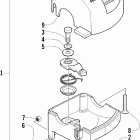 500 Manual Рычаг газа
