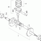 500 Manual Коленчатый вал