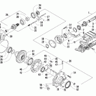 650 TBX Передний редуктор