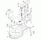 Prowler 650 XT Топливный бак