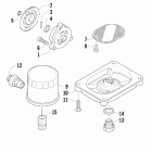 Prowler XTX Масляный насос и фильтр