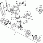 250 Utility Поршни и коленвал