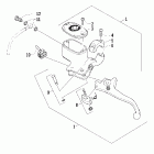 500 Auto Передний тормоз ручной