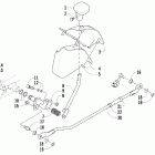 650 TBX Рычаг переключения