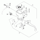 700 TRV Передний тормоз ручной