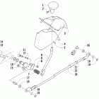 1000 TRV Рычаг переключения