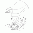 700 Mud Pro (VIN 4UF09ATV79T218699 and Up) Сидение