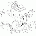 500 Auto Передний багажник крыло и фара
