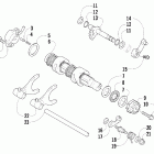 Prowler XTZ Вилки переключения передач