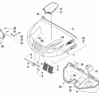 Prowler XTZ Hood and headlight assembly