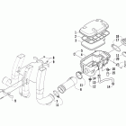 700 Mud Pro (VIN 4UF09ATV79T218699 and Up) Воздухозаборник