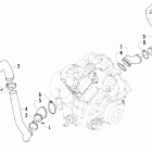 500 Auto Корпус и патрубки охлаждения