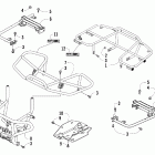 250 Utility Racks and bumper assembly