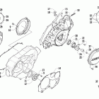 650 TRV Крышки сцепления ,ремня и магнето