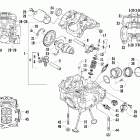 550 TRV Головка цилиндров и распределительный вал