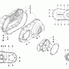 Prowler XTZ Крышка сцепления