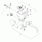Thundercat Передний тормоз ручной