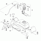700 Mud Pro Топливный бак