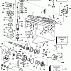 E150FCXEEN Gearcase -- standard rotation -- fpl models