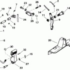 E8RL4EEM Shift & throttle linkage